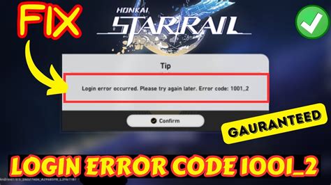 honkai star rail login error